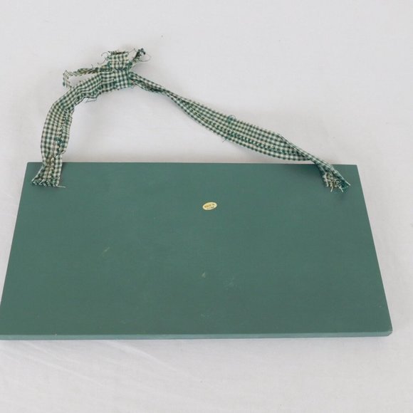 Irish Proverb Dance No One Watching Sing Green Wood Wall Plaque 11"x6" Hanging - Picture 6 of 7